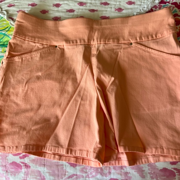 INC pull on shorts size 12 peach - Picture 2 of 3